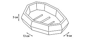 Мыльница FIXSEN FLAT FX-290-4 купить в интернет-магазине сантехники Sanbest