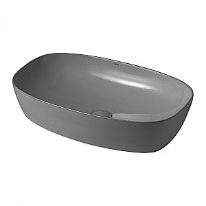 Раковина накладная Abber Rechteck AC2206MG серая матовая купить в интернет-магазине Sanbest