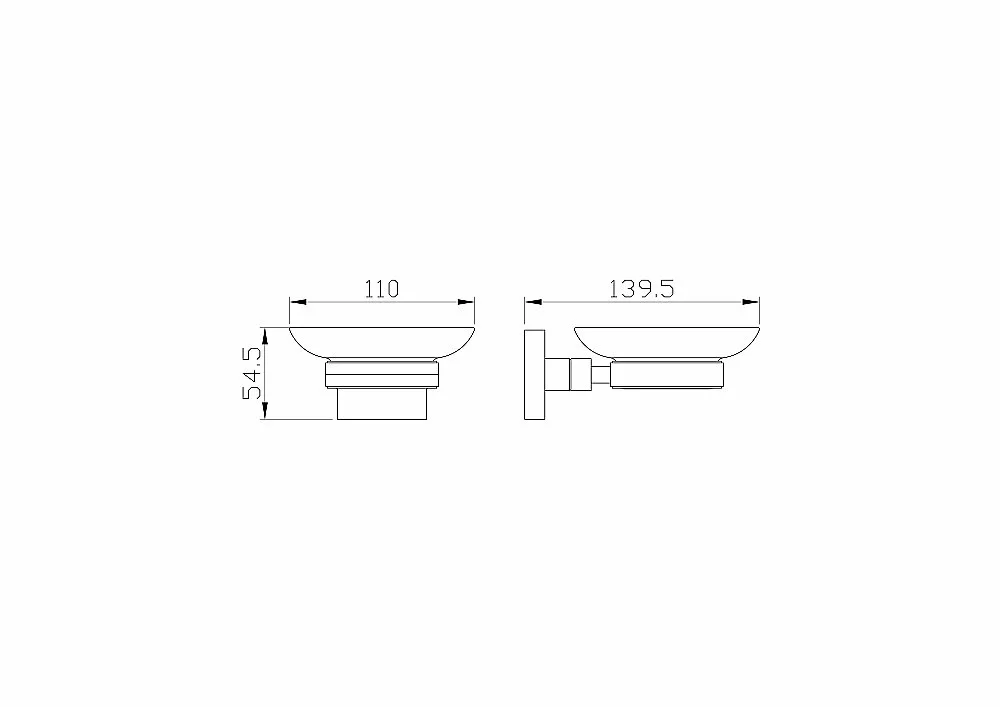 Мыльница с держателем WONZON & WOGHAND POLO WW-8922 хром купить в интернет-магазине сантехники Sanbest