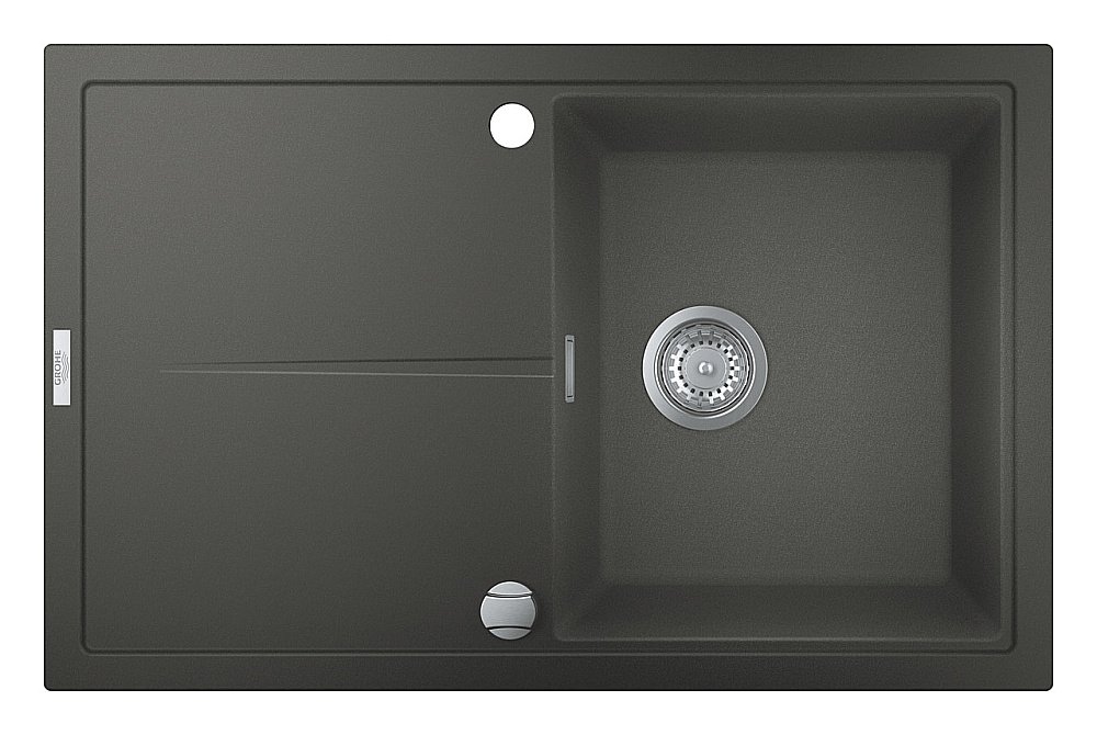Кухонная мойка Grohe K400 31639AT0 серый гранит купить в интернет-магазине сантехники Sanbest