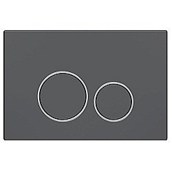 Кнопка для инсталляции Vincea VFP-005GM вороненая сталь купить в интернет-магазине сантехники Sanbest