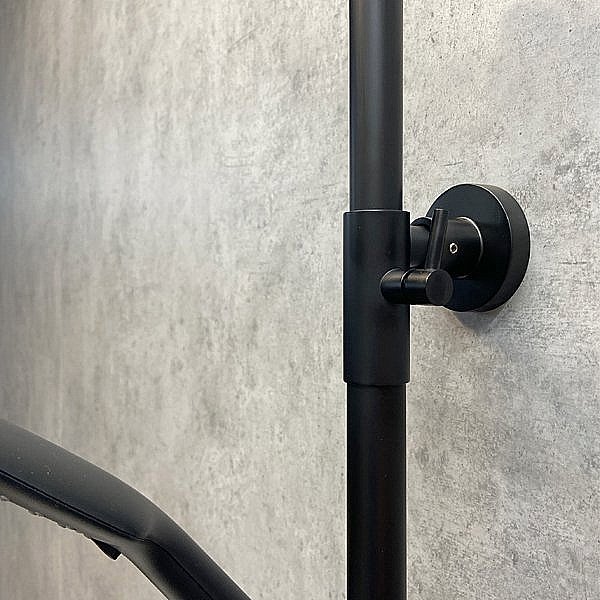 Душевая система Comforty FF074R-CMT черная матовая купить в интернет-магазине сантехники Sanbest