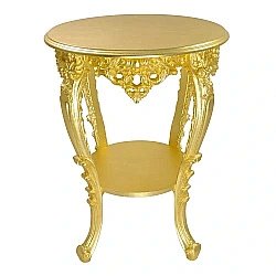 Столик для ванной комнаты Migliore 31343 золото купить в интернет-магазине сантехники Sanbest