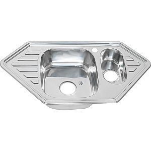 Мойка кухонная с сифоном Melana 222 C t (*7) купить в интернет-магазине сантехники Sanbest