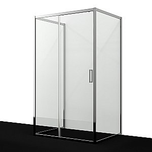 Душевой уголок WasserKRAFT Main 41S 41S21 120х90 профиль серебристый/стекло прозрачное купить в интернет-магазине Sanbest