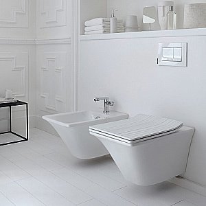 Унитаз подвесной Jacob Delafon GRANDS BOULEVARDS EDW102-00 безободковый, белый купить в интернет-магазине Sanbest