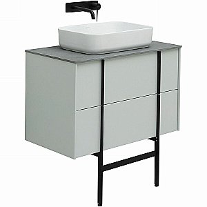 Тумба с раковиной Allen Brau Reality 80 1.32005.PWM папирус матовый для ванной в интернет-магазине Sanbest