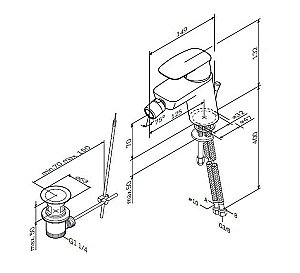 Смеситель для биде AM.PM Spirit 2.1 F71A83100 купить в интернет-магазине сантехники Sanbest