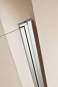 Душевой уголок Cezares Eco 90х120 ECO-RH-2-120/90-C-Cr стекло прозрачное/профиль хром купить в интернет-магазине Sanbest