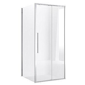 Душевой уголок Niagara Nova NG-64-10A/NG-A80-34 100х80 стекло прозрачное/профиль хром купить в интернет-магазине Sanbest