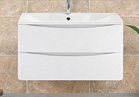 Тумба под раковину BelBagno ACQUA 90 Bianco Lucido купить в интернет-магазине сантехники Sanbest