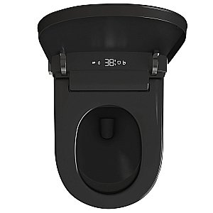 Электронный унитаз-биде ABBER Bequem AC1121SMB черный матовый, с крышкой микролифт купить в интернет-магазине Sanbest