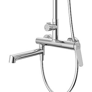 Душевая система BelBagno UNIQUE-VSCM-CRM хром купить в интернет-магазине сантехники Sanbest