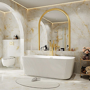 Ванна акриловая Grossman Cristal 170х75 GR-2028F белая купить в интернет-магазине Sanbest