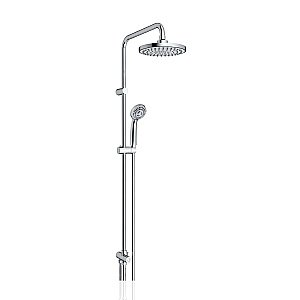 Душевая система Koller Pool Round RNSD200 хром купить в интернет-магазине сантехники Sanbest