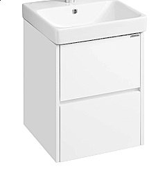 Тумба под раковину Акватон Сканди 45 1A251601SD010 белая купить в интернет-магазине сантехники Sanbest
