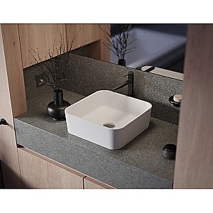 Раковина накладная WhiteCross GARNET 40,5 0702.040040.200 белая матовая купить в интернет-магазине Sanbest