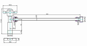 Вентиль подвода воды для бачка Burlington W25 BNKL шлифованный никель купить в интернет-магазине сантехники Sanbest