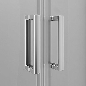 Душевой уголок AM.PM Gem W90G-401-100WT 100х100 стекло прозрачное/профиль серебро матовое купить в интернет-магазине Sanbest