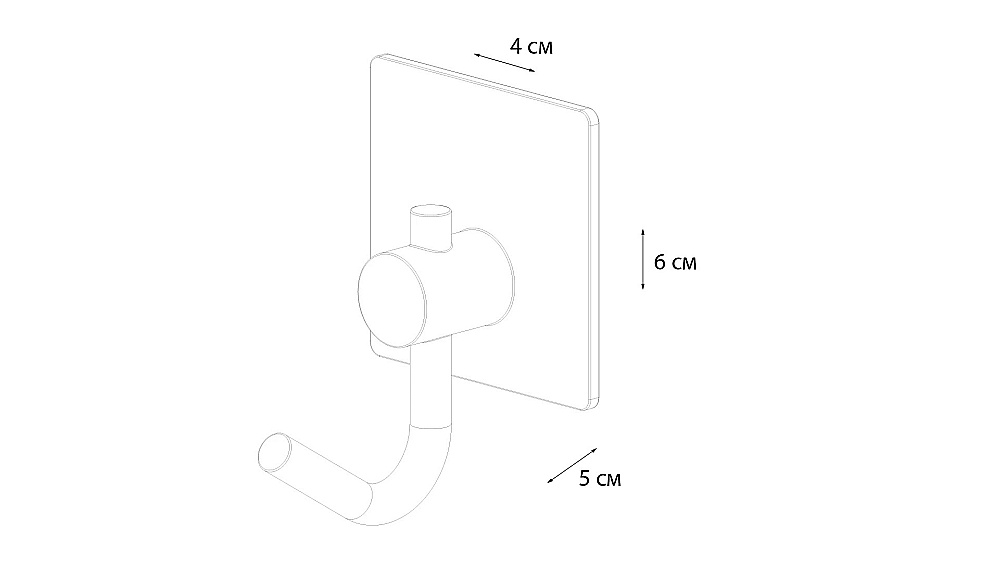 Крючок FIXSEN EQUIPMENT FX-560В купить в интернет-магазине сантехники Sanbest