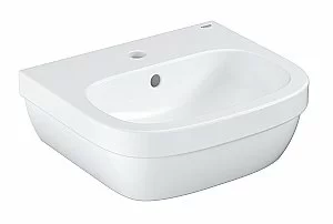 Раковина на полупьедестале Grohe Euro Ceramic альпин-белая купить в интернет-магазине Sanbest