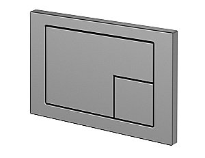 Кнопка для инсталляции Cersanit: CORNER 64107 хром матовый купить в интернет-магазине сантехники Sanbest