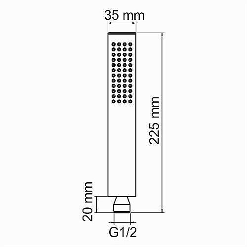 Душевая система WasserKRAFT Naab 8600 SET2849 хром купить в интернет-магазине сантехники Sanbest