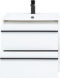 Тумба для раковины Aquanet Lino 253901 60 белый матовый купить в интернет-магазине сантехники Sanbest