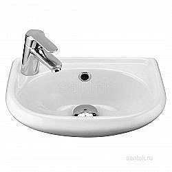 Раковина подвесная Santek Бриз 1WH110442 слева купить в интернет-магазине сантехники Sanbest