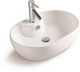 Раковина накладная SantiLine 60 SL-1023 белая купить в интернет-магазине Sanbest