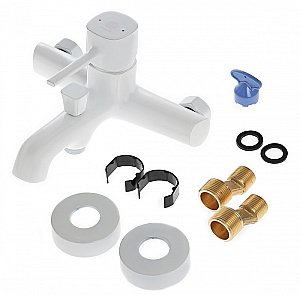 Смеситель для ванны Orange Karl M05-100w купить в интернет-магазине сантехники Sanbest