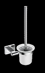 Ершик для унитаза CeramaLux Gamma 12313 хром купить в интернет-магазине сантехники Sanbest