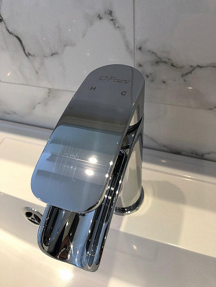 Смеситель для раковины PAINI Ovo 86CR211WFSKM хром купить в интернет-магазине сантехники Sanbest