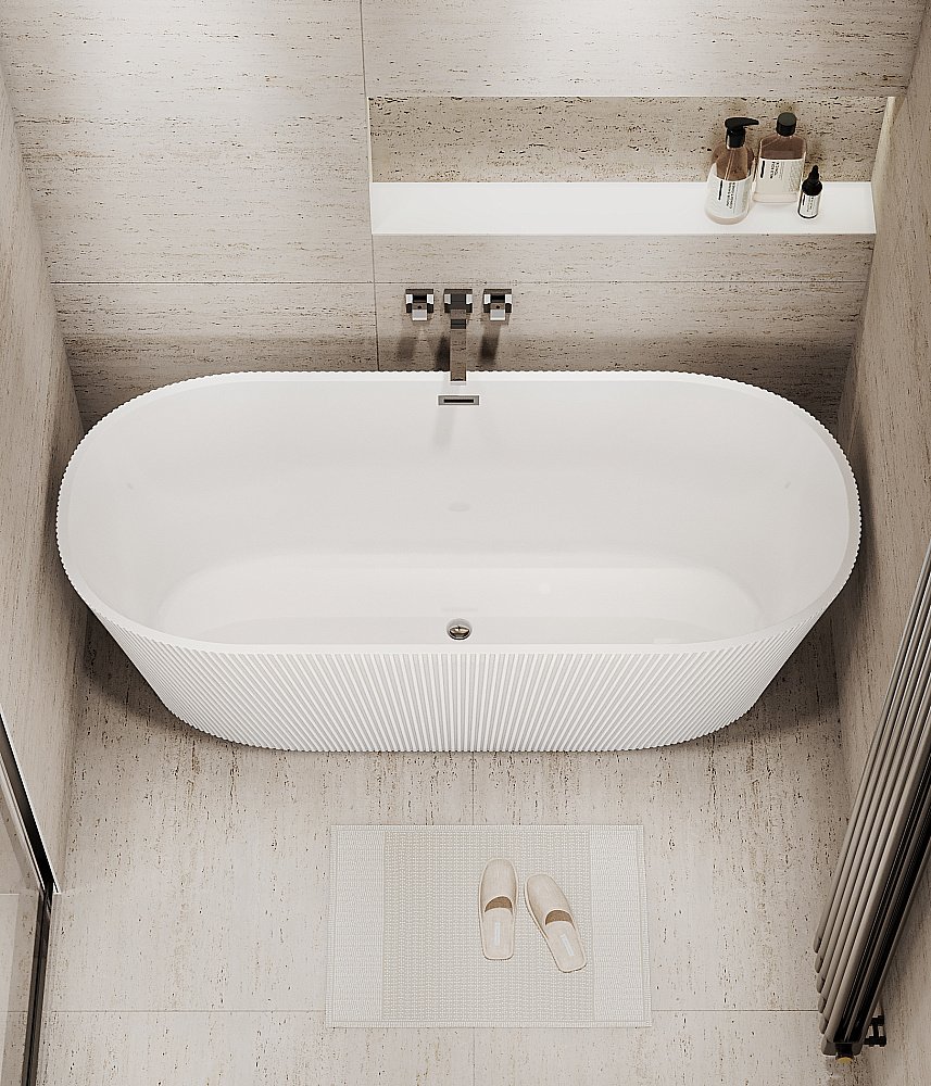 Ванна акриловая Grossman Forta GR-27021 170x75 белая купить в интернет-магазине Sanbest