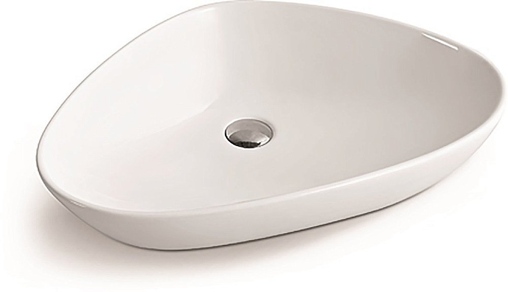 Раковина накладная SantiLine 59 SL-1034 белая купить в интернет-магазине Sanbest