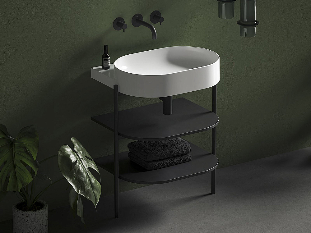 Раковина Ravak Yard 600 XJX0E060000 белый матовый купить в интернет-магазине Sanbest