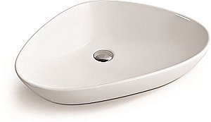 Раковина накладная SantiLine 59 SL-1034 белая купить в интернет-магазине Sanbest