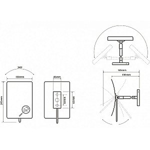 Зеркало косметическое Bemeta 116201222 хром купить в интернет-магазине сантехники Sanbest