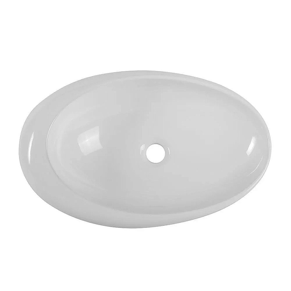 Раковина накладная BelBagno 57 BB1396 белая купить в интернет-магазине Sanbest