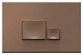 Кнопка для инсталляции ISVEA Axis Piazza 54MJ0105I коричневая матовая купить в интернет-магазине сантехники Sanbest