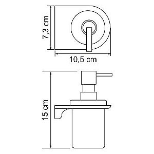 Диспенсер WasserKRAFT Kammel K-8399WHITE купить в интернет-магазине сантехники Sanbest