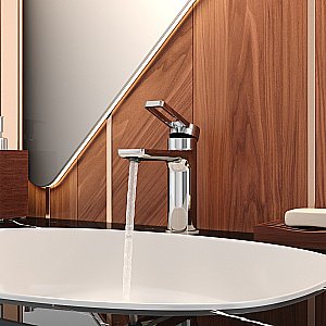 Смеситель для раковины Elghansa Brabant 1613878 хром купить в интернет-магазине сантехники Sanbest