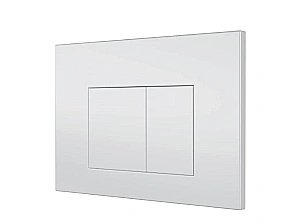 Кнопка для инсталляции OWL 1975 Nikel Knapp06NWM белая матовая купить в интернет-магазине сантехники Sanbest