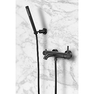 Смеситель для душа Milacio Ultra MCU.350.MB черный купить в интернет-магазине сантехники Sanbest