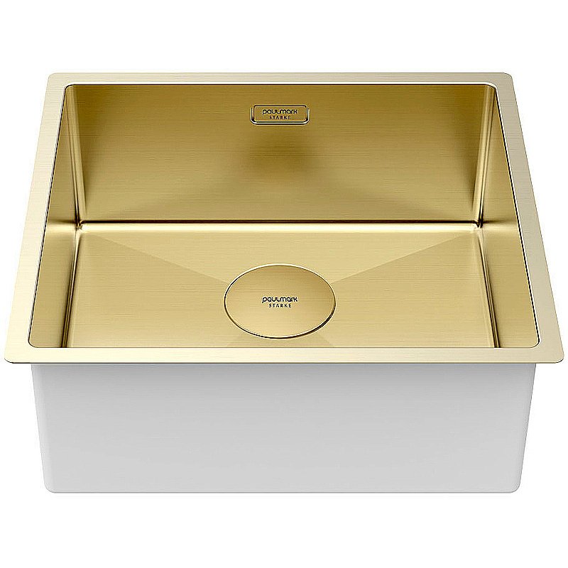 Кухонная мойка Paulmark Next 48 PM214844-LG светлое золото купить в интернет-магазине сантехники Sanbest