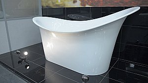 Ванна акриловая Lagard Tiffany lgd-tf-ws 175х82.5 белая купить в интернет-магазине Sanbest