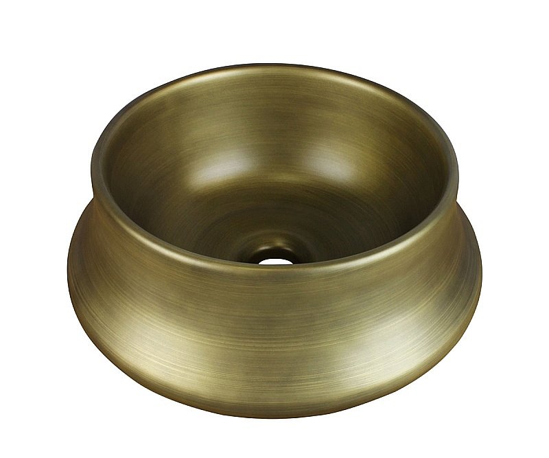 Раковина накладная Bronze de Luxe Terracotta 36 1347MQ бронза купить в интернет-магазине Sanbest
