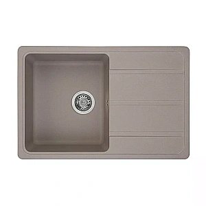 Кухонная мойка Акватон Аманда 78 серый шелк купить в интернет-магазине сантехники Sanbest