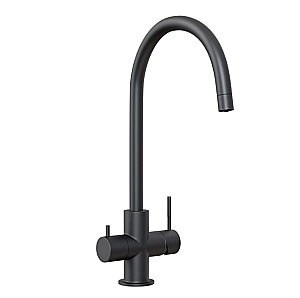 Смеситель для кухни 35k MIXLINE MLSS-03202 черный купить в интернет-магазине сантехники Sanbest