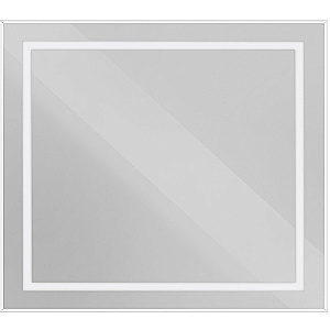 Зеркало BelBagno Kraft SPC-KRAFT-900-800-SENS-AL сатин в ванную от интернет-магазине сантехники Sanbest